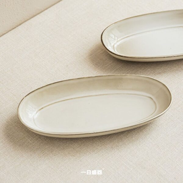 奶油系魚盤