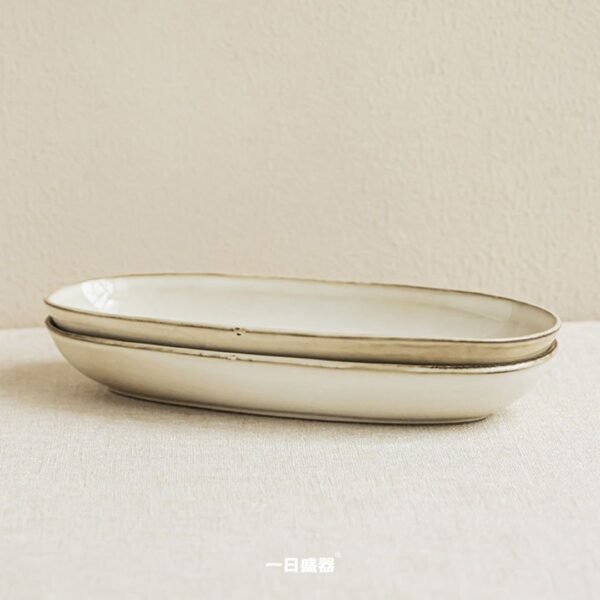 奶油系魚盤