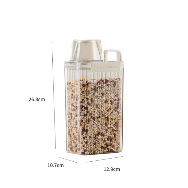 無印風儲米桶1300ml